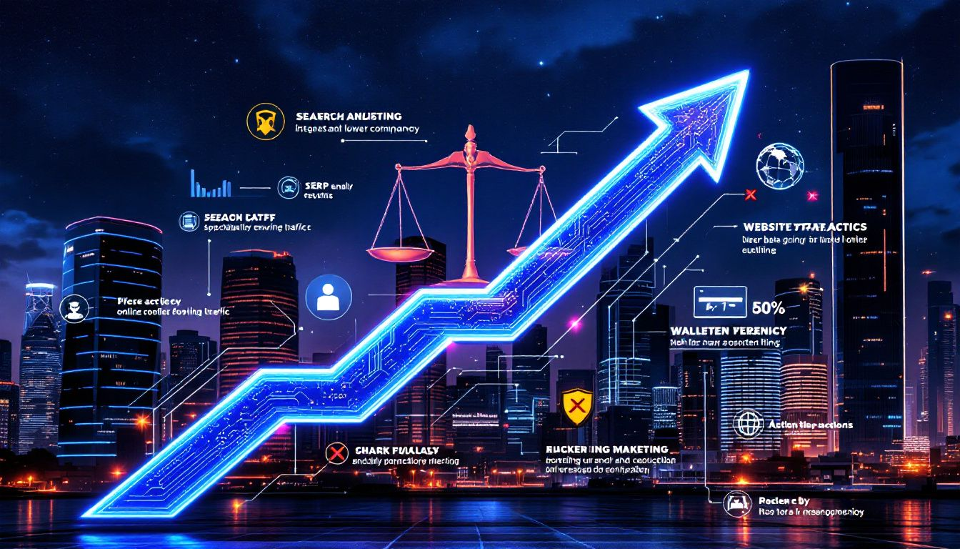 A visual representation of the benefits of hiring a specialized lawyer SEO agency.